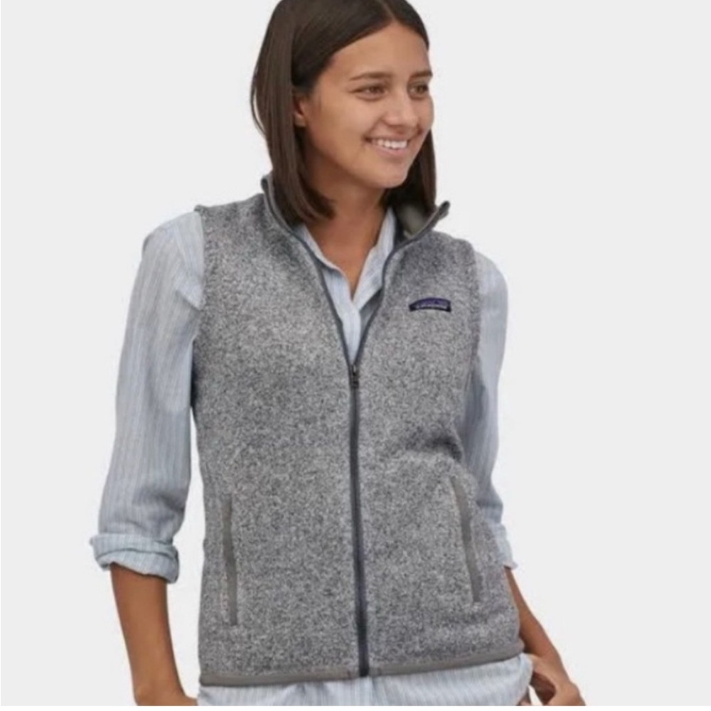PATAGONIA Better Sweater Heather Grey Vest